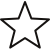 empty rating star